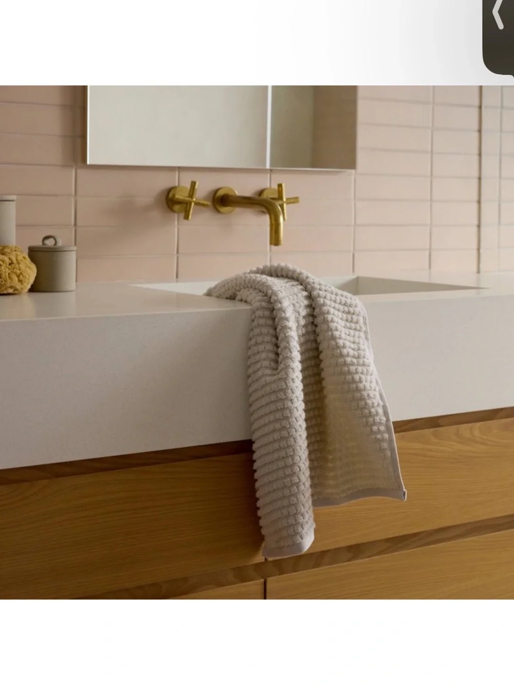 Parachute Terry Dot Hand Towels - Set of 2
